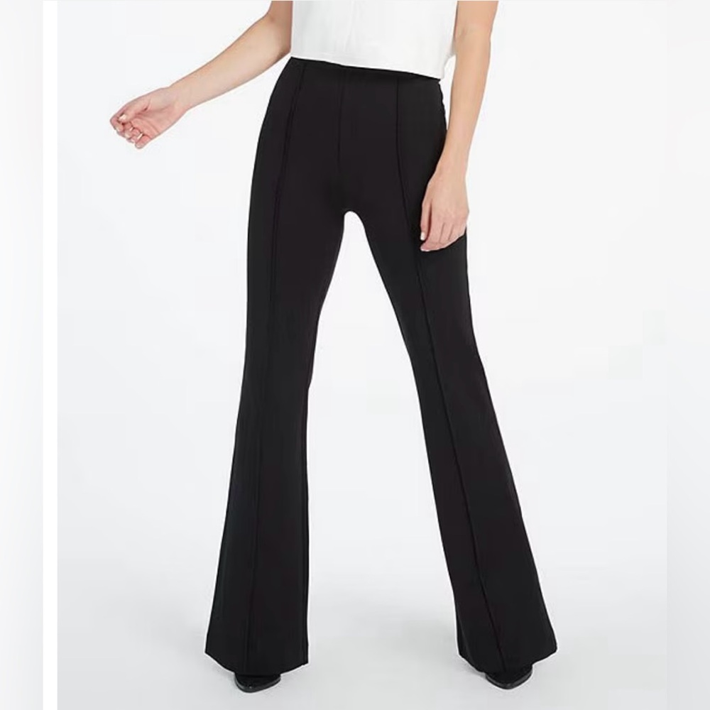 NWT Spanx Hi-Rise Flare Perfect Pant, 3X, Black